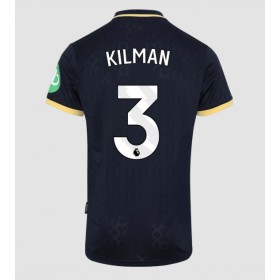 Pánské fotbalový oblečení West Ham United Max Kilman #3 Tretí košile 2025-26 Krátkým Rukávem